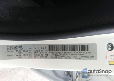 2020 Ram 1500 Big Horn 4X4 5'7 Box from USA, damaged, VIN 1C6SRFFT2LN300091